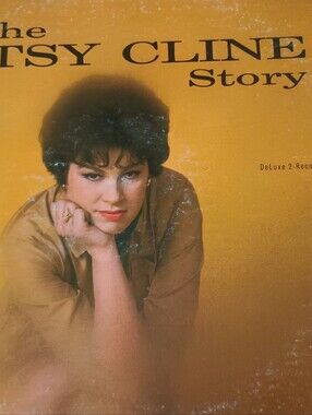 The Patsy Cline Story Vinyl Album - Yellow Cover
